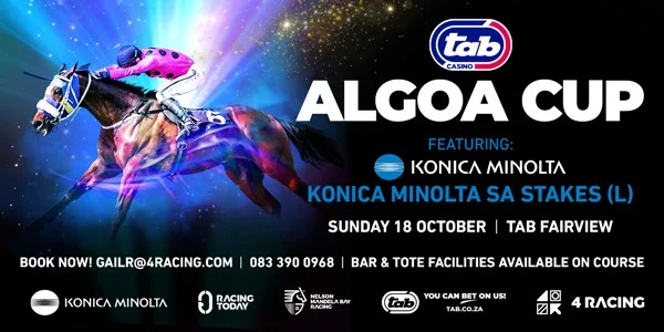 TAB CASINO ALGOA CUP HEADLINES FAIRVIEW’S FEATURE DAY AS KONICA MINOLTA PARTNERS WITH 4RACING