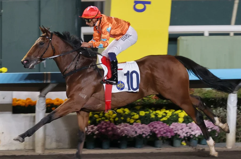 Crawford has another Smartie at Sha Tin