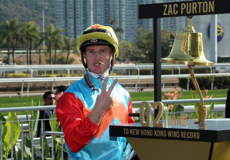 Purton on the verge of breaking Whyte’s Hong Kong record