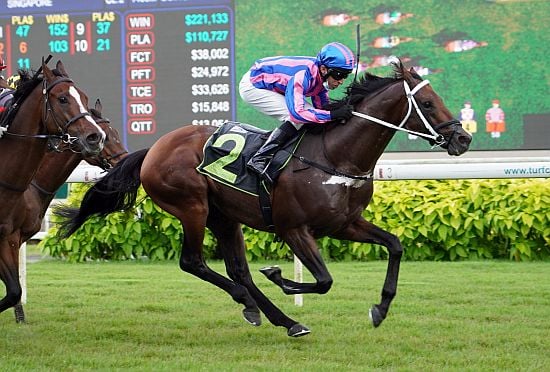 Runaway win for gelded Katak