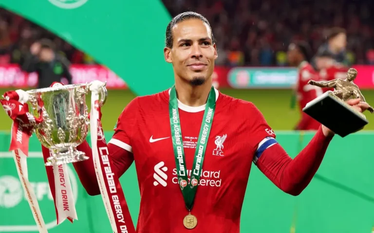 VAN DIJK SEALS CARABAO CUP GLORY FOR LIVERPOOL